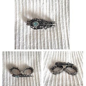 Feather 2-finger ring